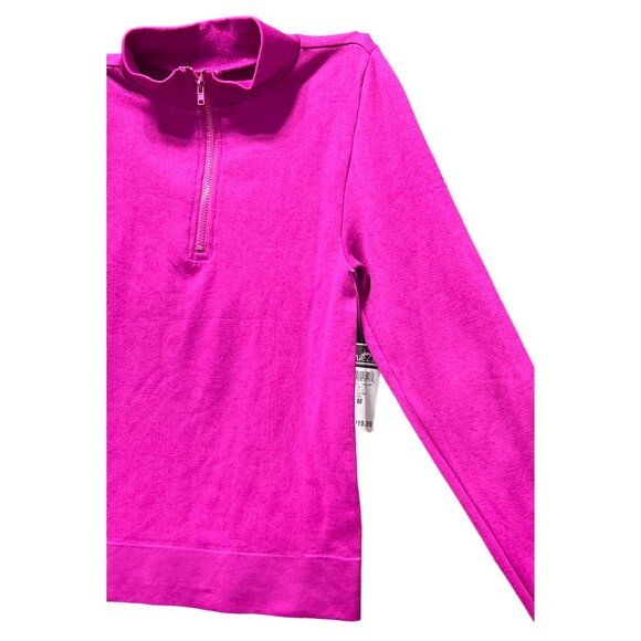 Rue 21 - Women's 1/2 Zip Long Sleeve Shirt - Purple - Medium - Picture 13 of 13